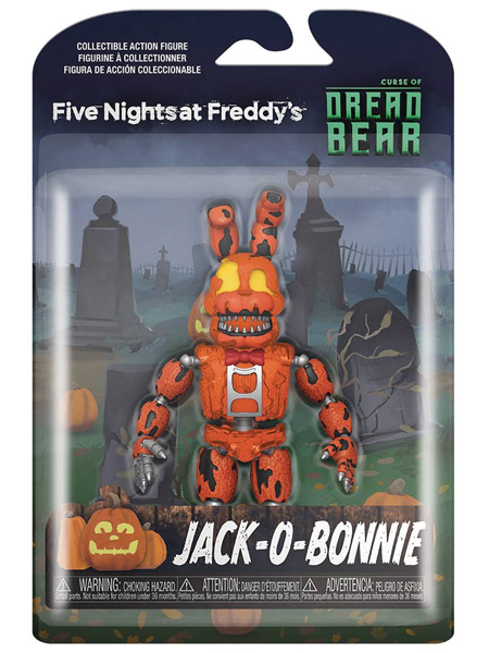 Funko Five Nights at Freddys Dread Bear Jack O Bonnie Figure